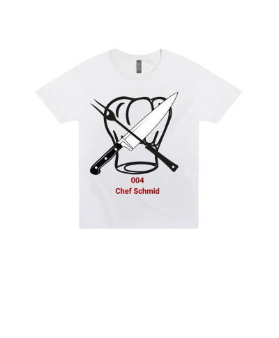 004 LICENSE TO COOK Staple tee