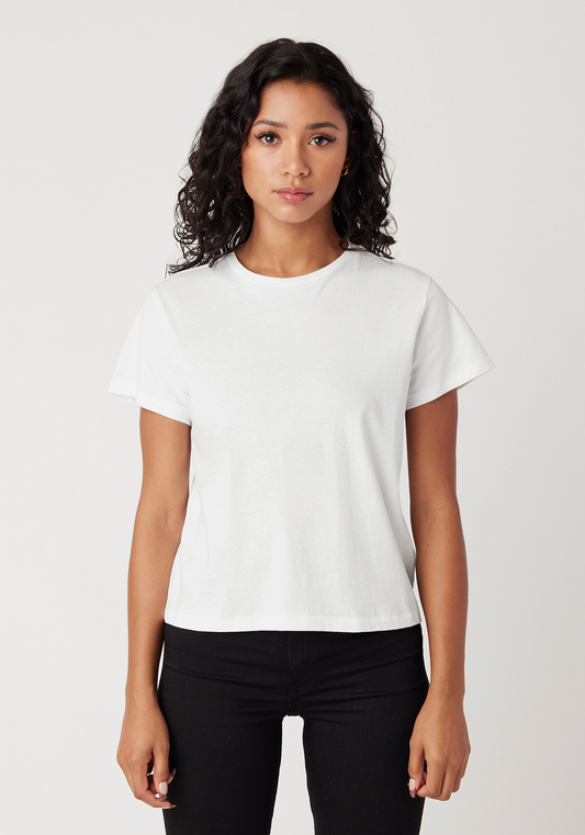 HIGH-WAISTED TEE - Cotton Herritage