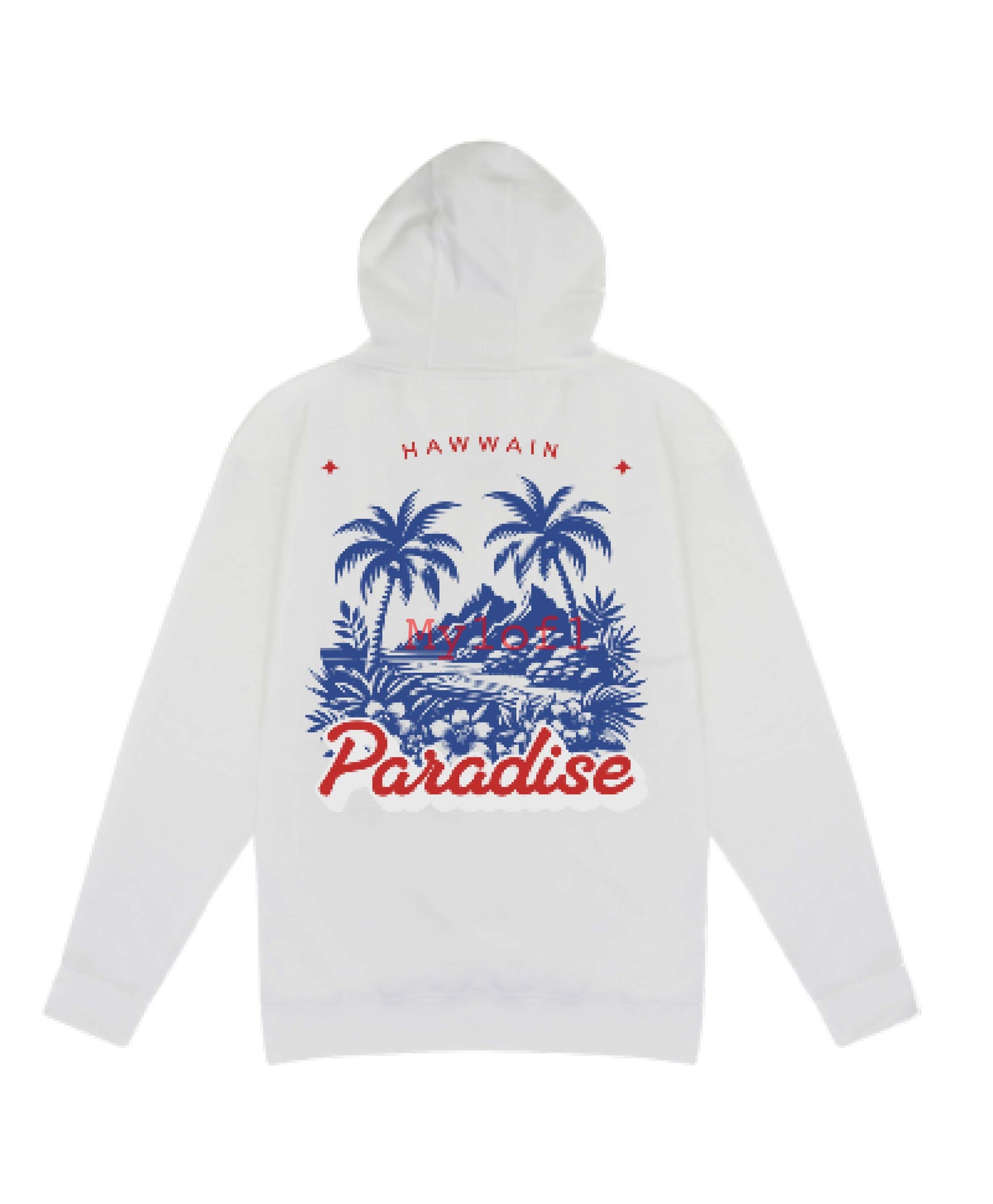 WaveRider Staple White Hoodie