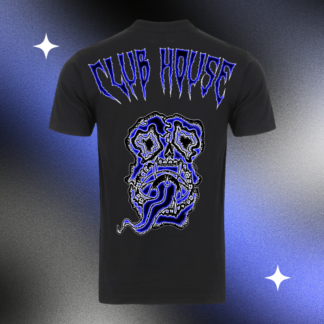 [REMASTERED] Black Skull Tee - Heavyweight