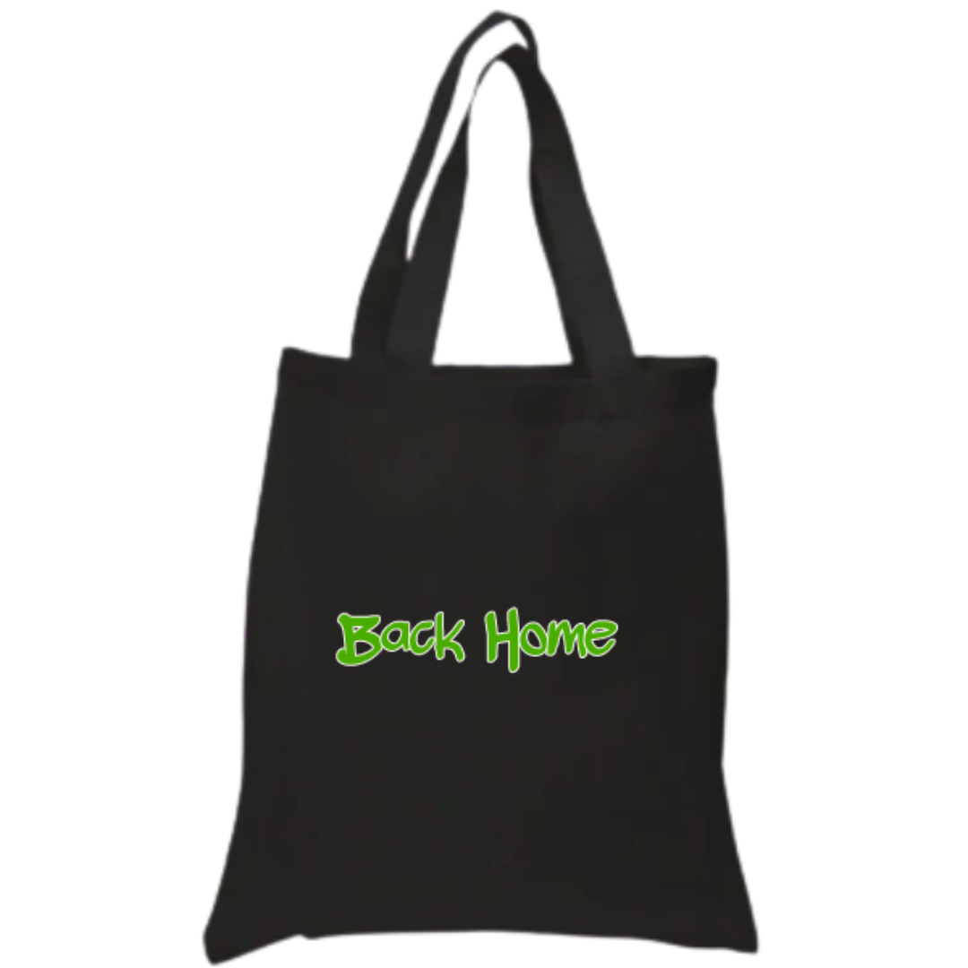 Black Aijay Luv Tote Bag