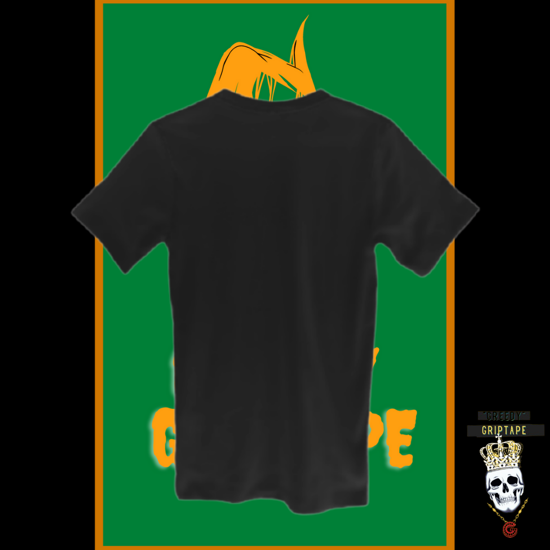 Black GG Graphic Tee