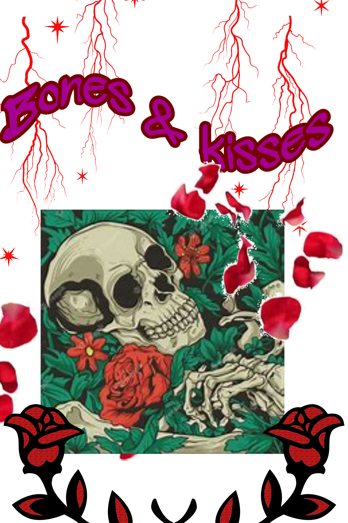 Bones and Kisses Tee