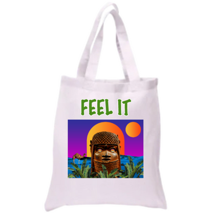 White Aijay Luv Tote Bag