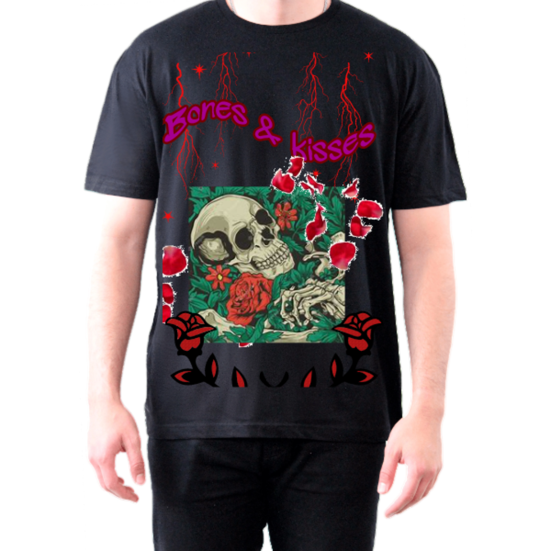 Bones and Kisses Tee