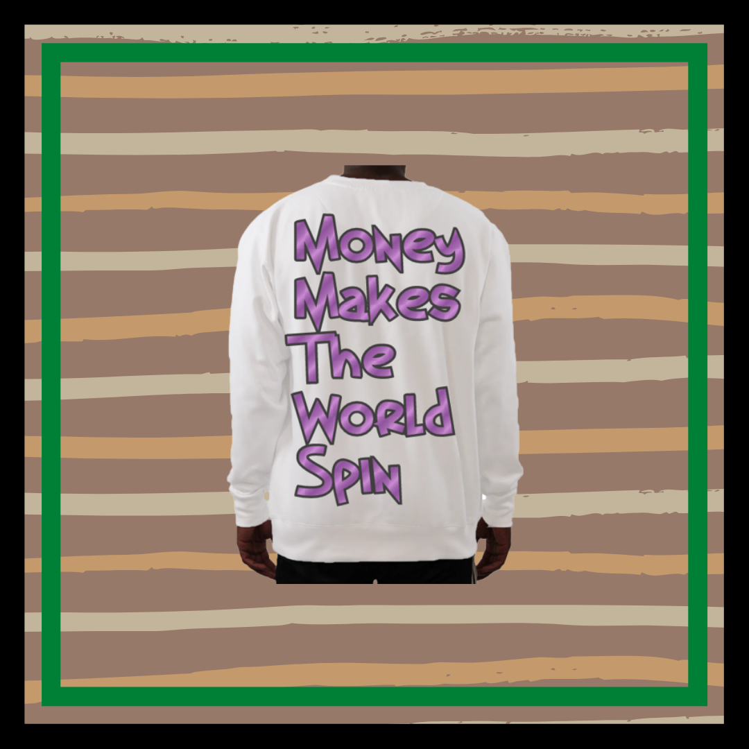 White Money Crewneck