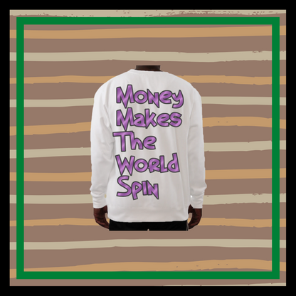 White Money Crewneck