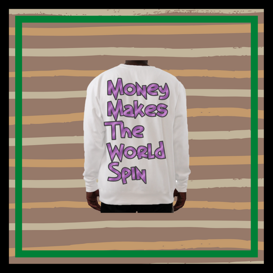 White Money Crewneck