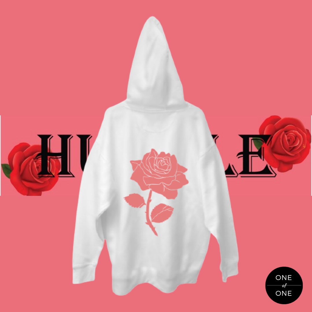 White Rose Hoodie
