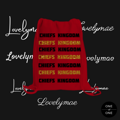 Lovely Mae KC Chiefs Backpack