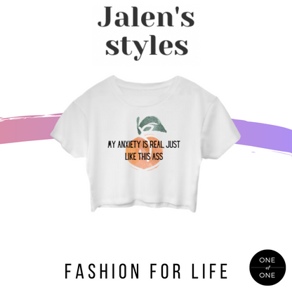 Jalen's Anxiety Crop Top