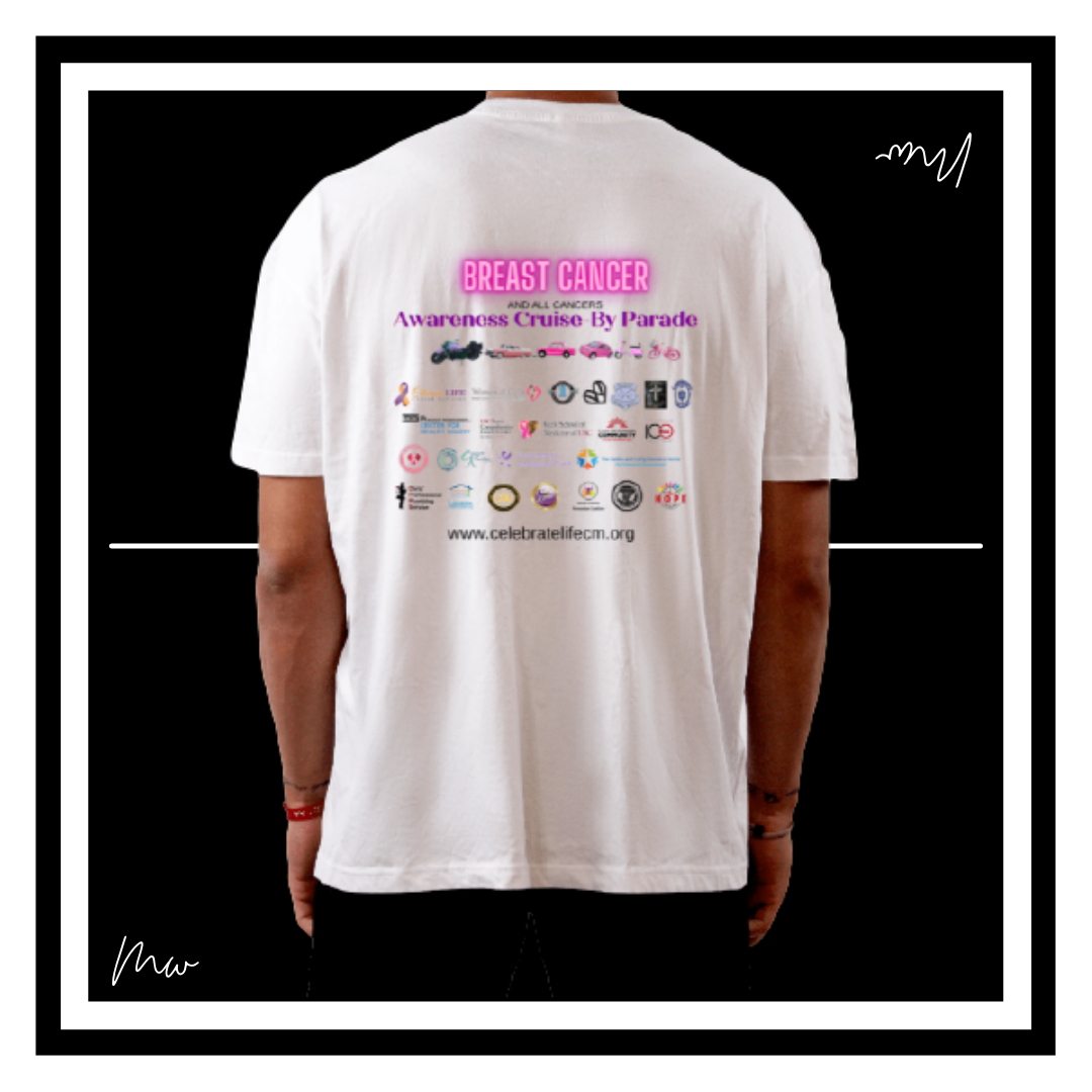 White Celebration Tee