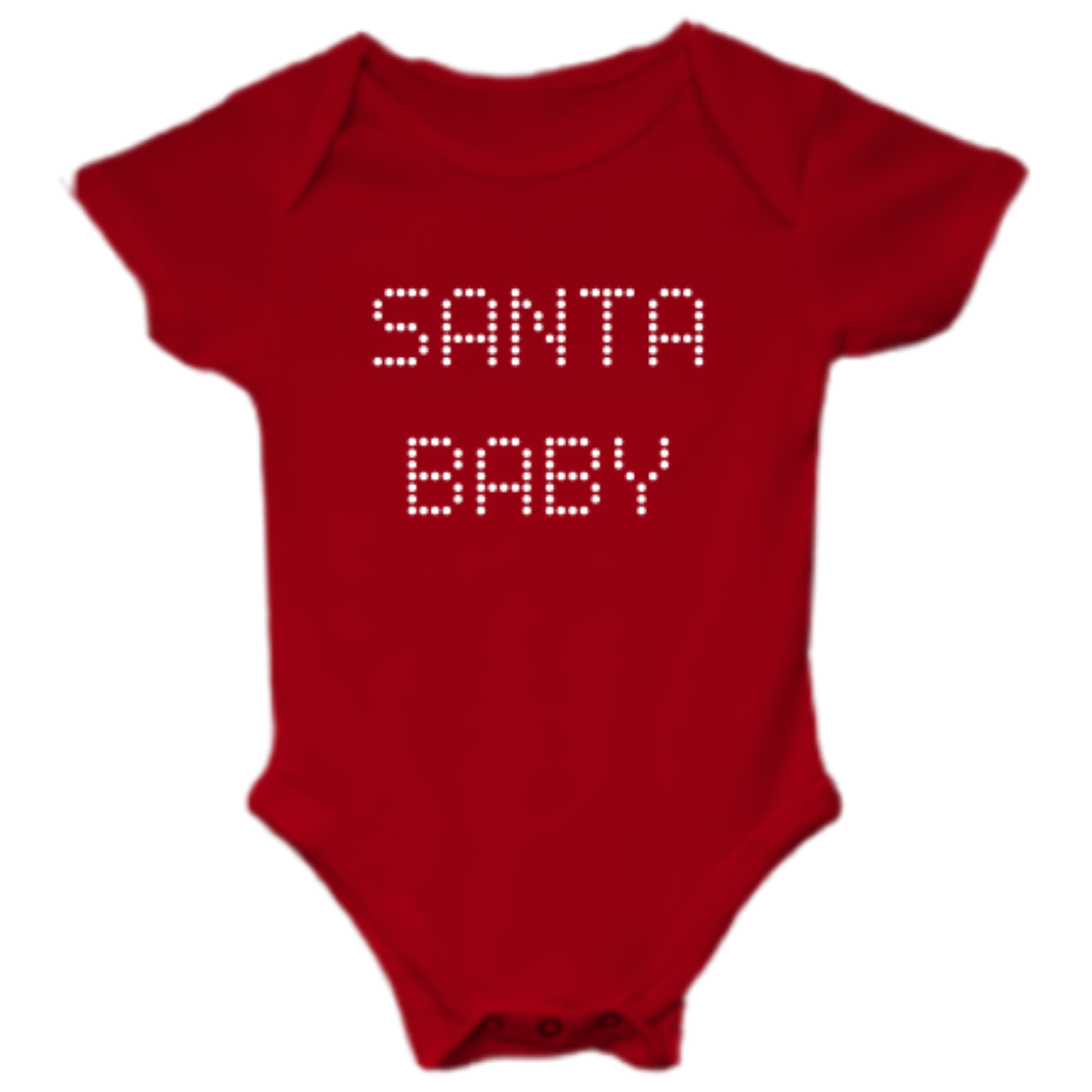 SANTA BABY Unisex Infant Onesie
