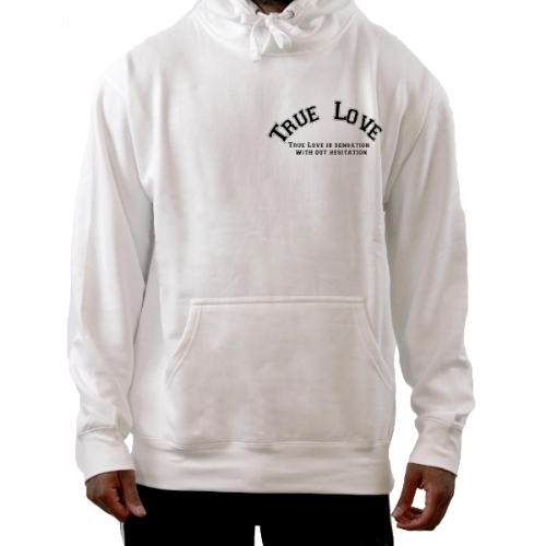 White True Love Hoodie