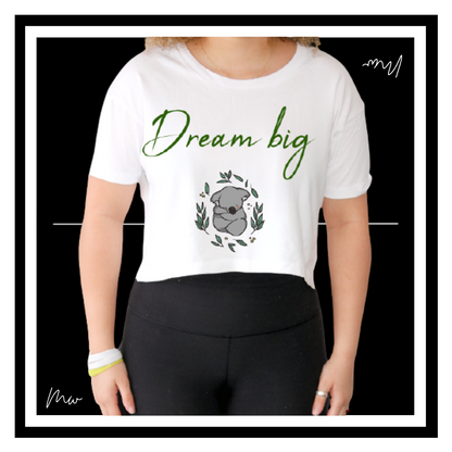 Color Brand Crop Top