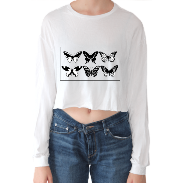 The Long Sleeve Crop Tee