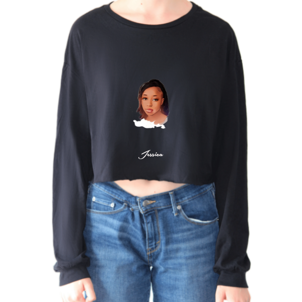 The Long Sleeve Crop Tee