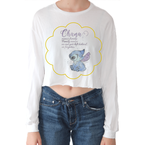 The Long Sleeve Crop Tee
