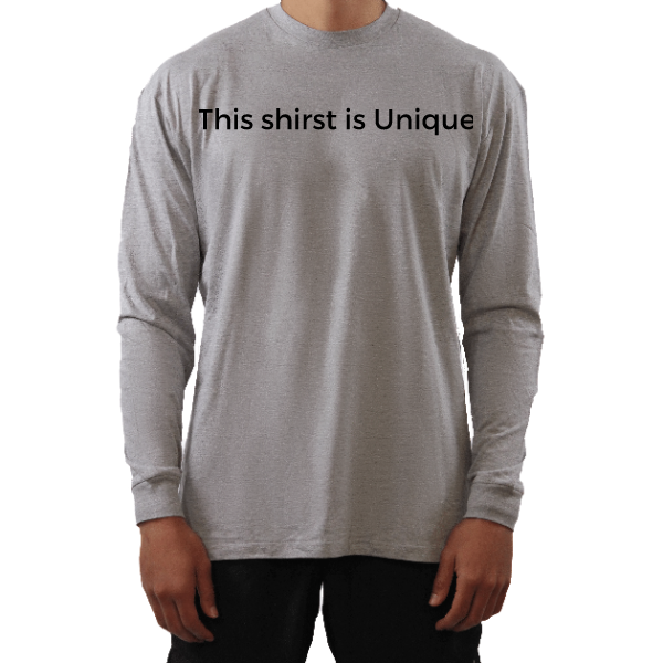 The Unisex Long Sleeve Tee