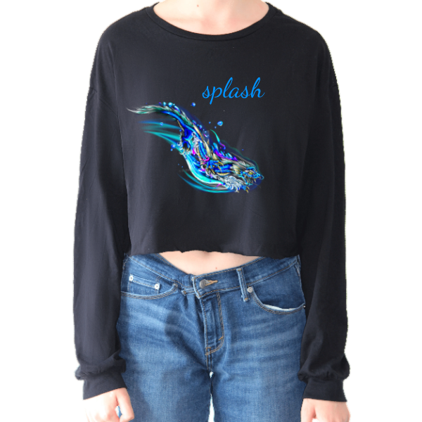 The Long Sleeve Crop Tee