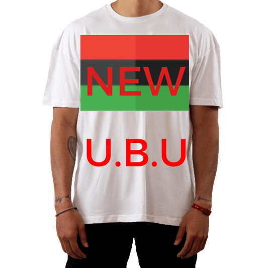U.B.U Staple Tee White