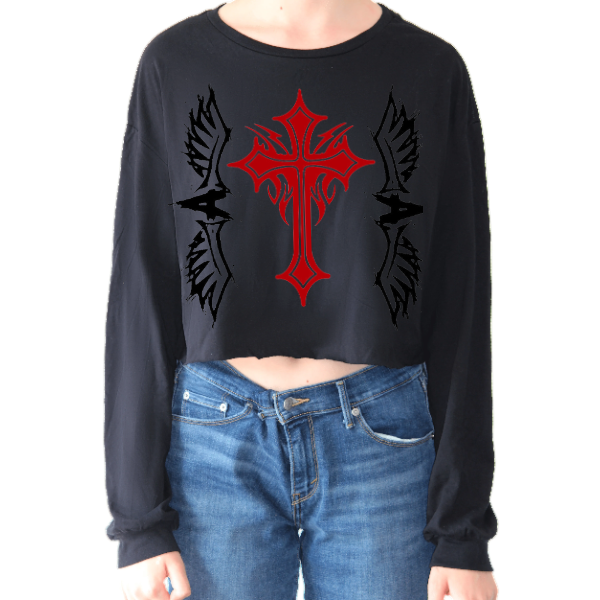 The Long Sleeve Crop Tee
