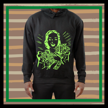 Black Wealthy Not R$ch Hoodie