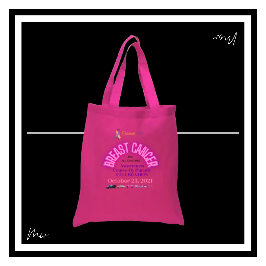 Pink Celebration Tote Bag
