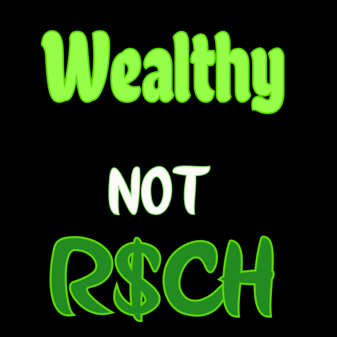 Black Wealthy Not R$ch Hoodie