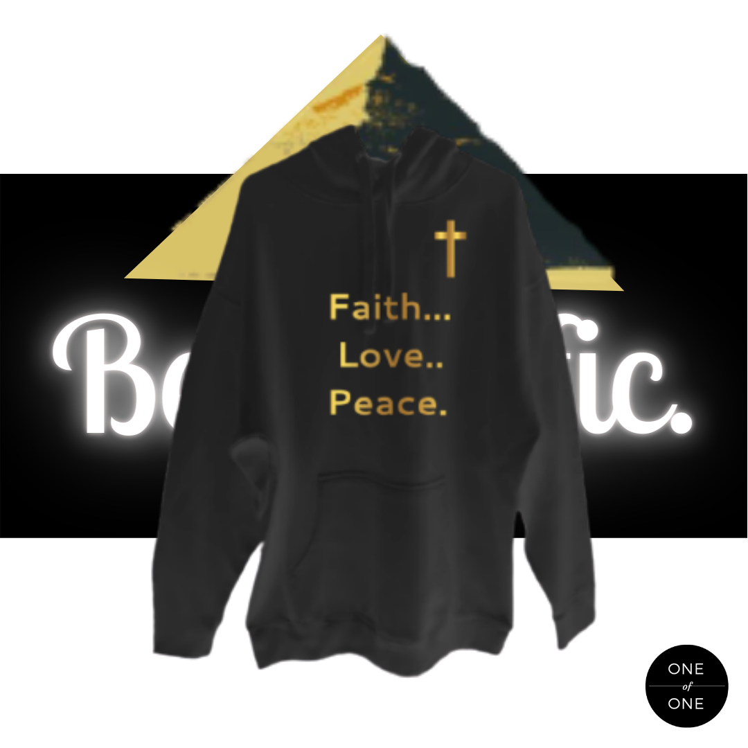 Faith Love Peace Hoodie