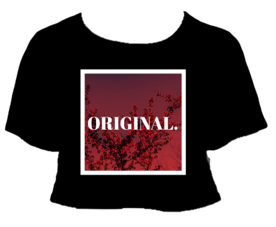 Love Japanese Cropped Tee