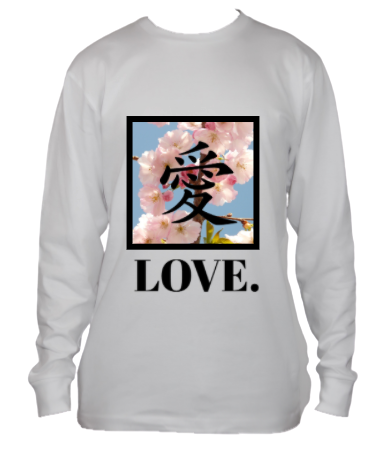 Love Japanese Long Sleeve