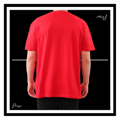 Red Ground Point Niner Tee