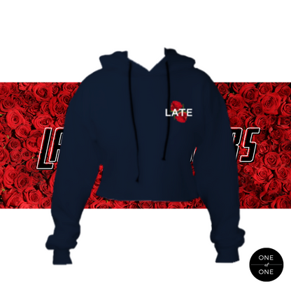 Late Bloomers Crop Hoodie