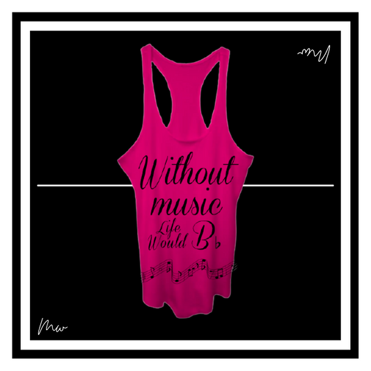 Pink Racerback Tank