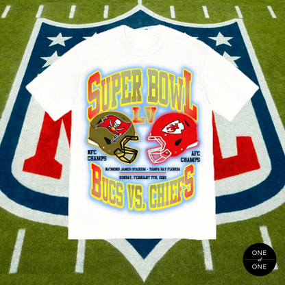 SUPERBOWL LV VINTAGE TEE (WHITE)