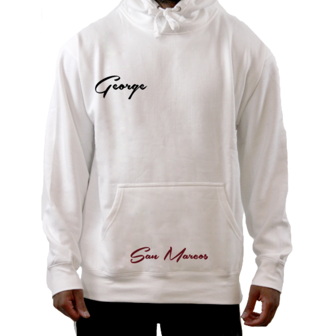 White George Hoodie