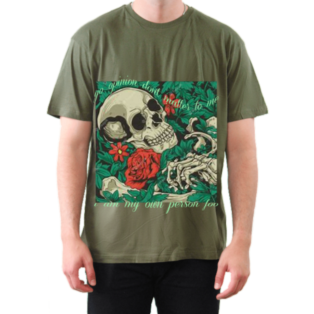 Bones and Flowers Tee