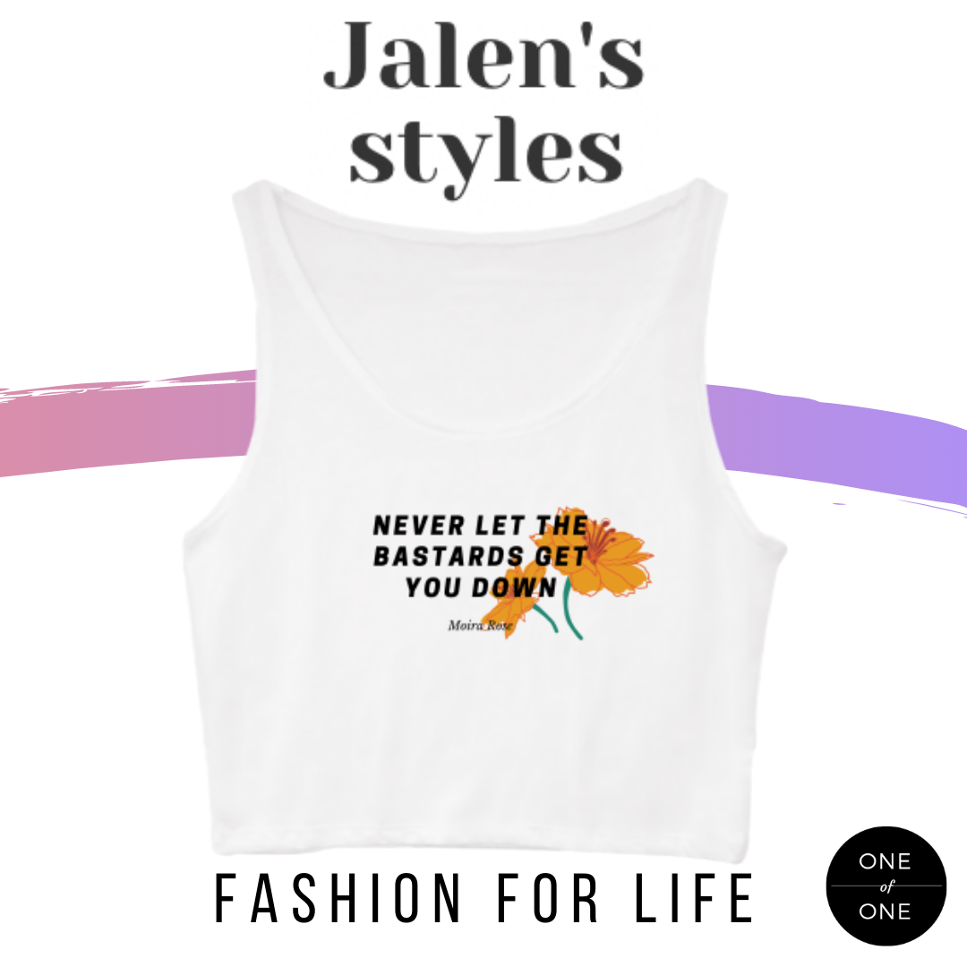 Jalen's Moira Rose Quote Crop Tank