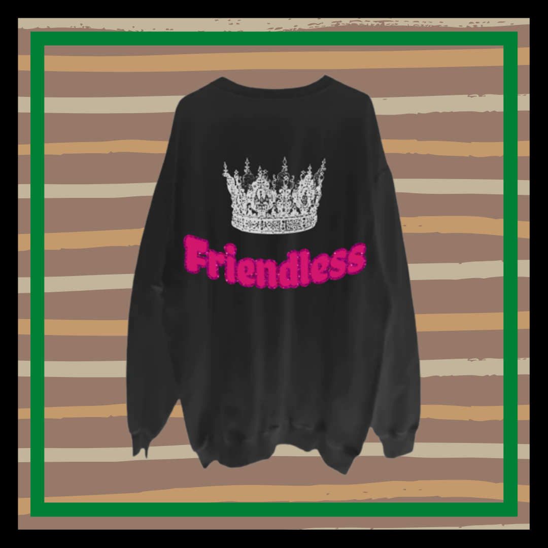Pink Friendless Crewneck