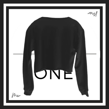 Black BRUJAS Crop Long Sleeve