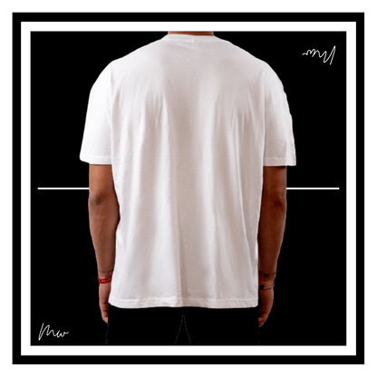 White Ground Point Niner Tee