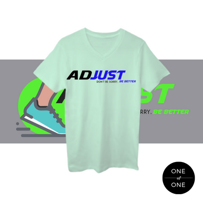 Colored Adjust V-neck