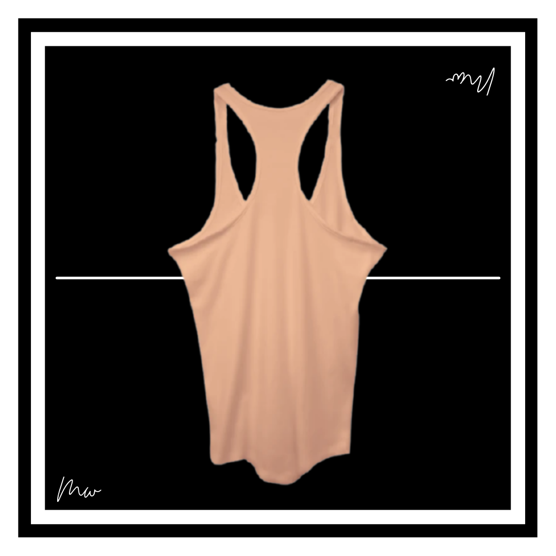 Peach Racerback Tank