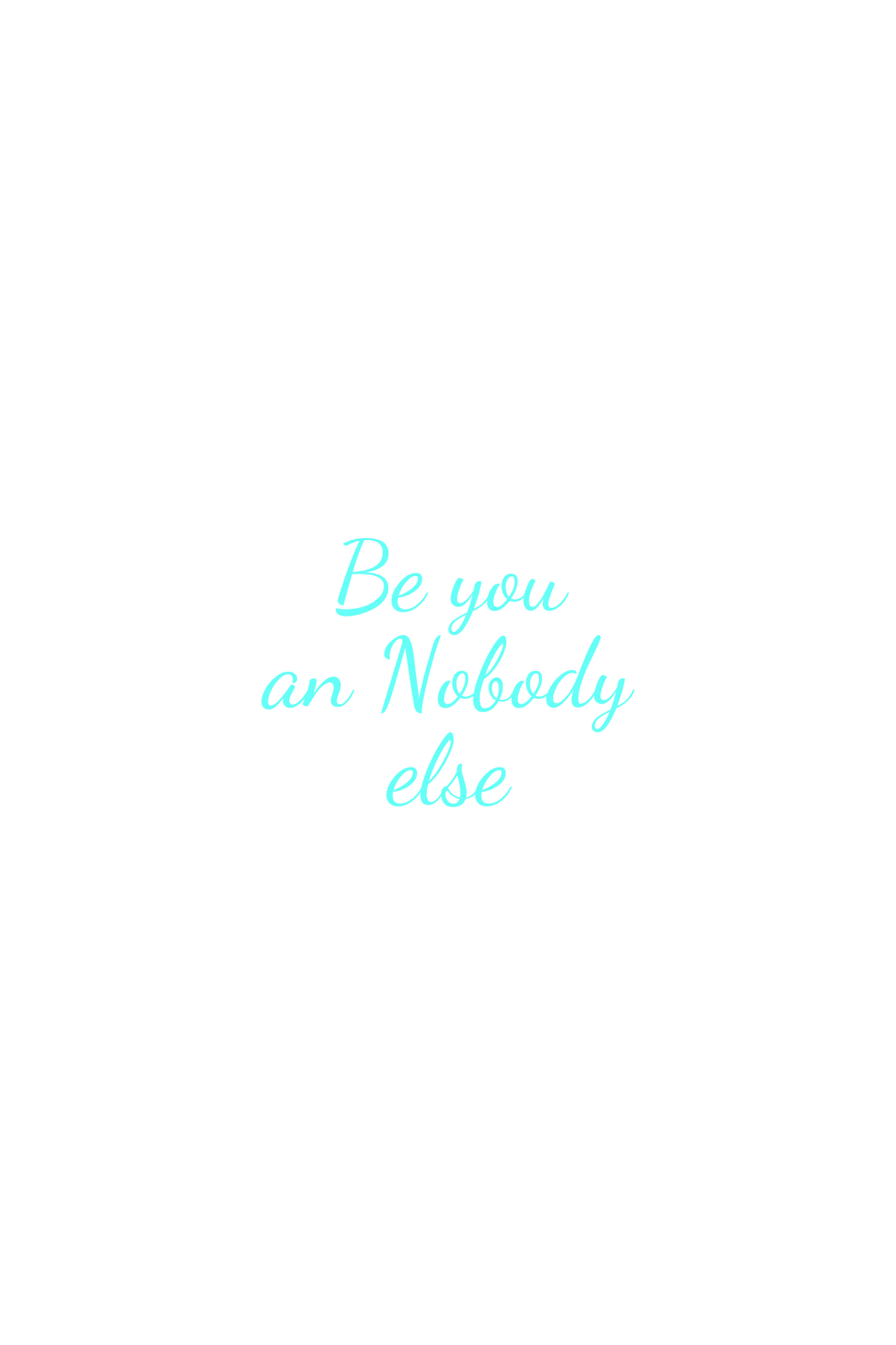 Be Yourself Longsleeve