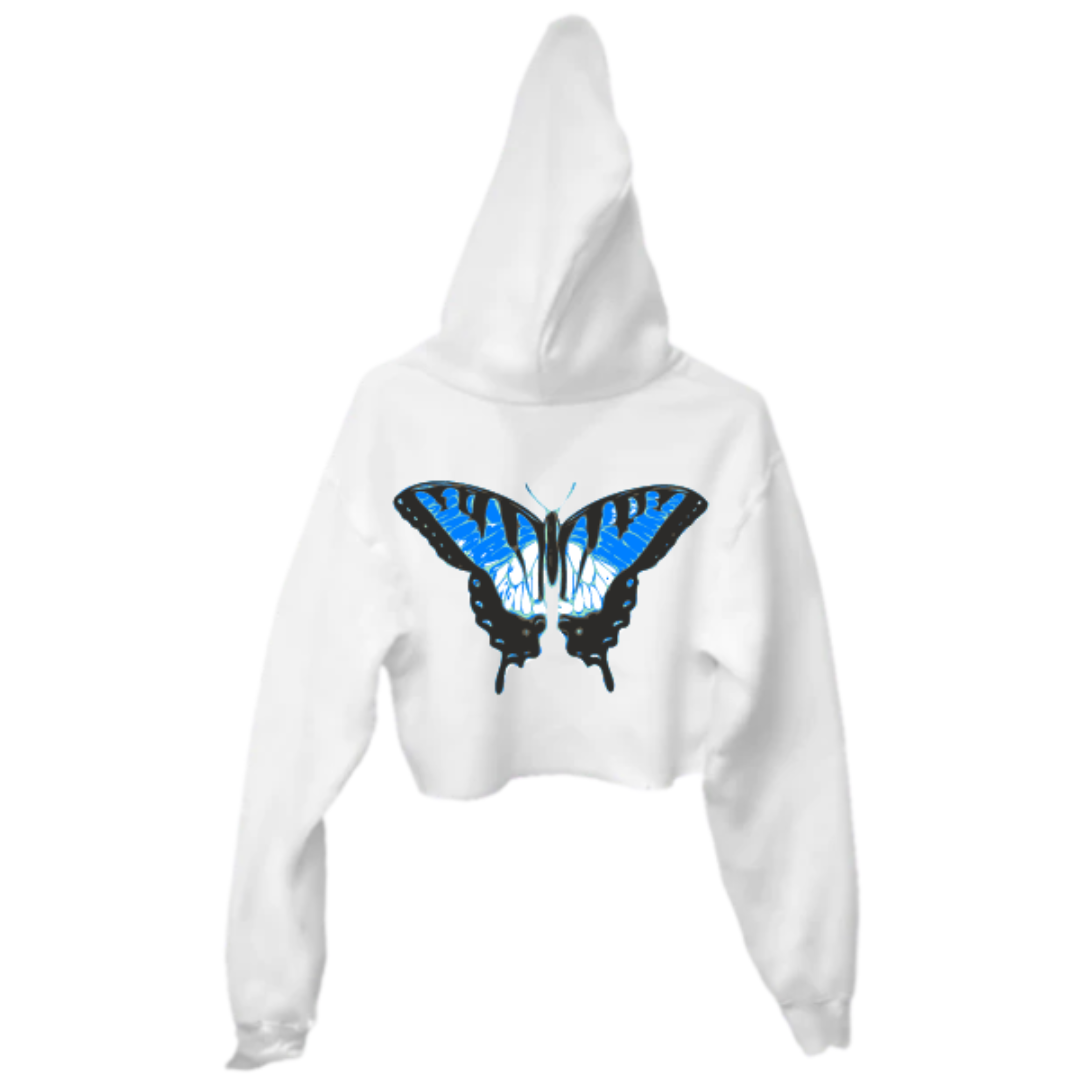 Melanasia Crop Hoodie