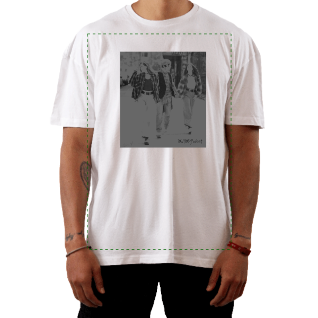 White OutOfPocket Tee