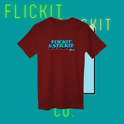 Maroon "Flick It" Tee