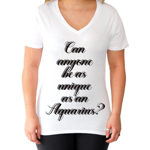 Unique Aquarius Tee