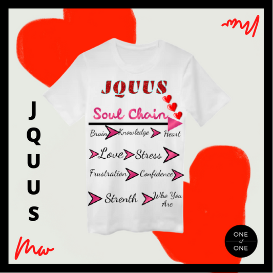 White JQUUS Tee